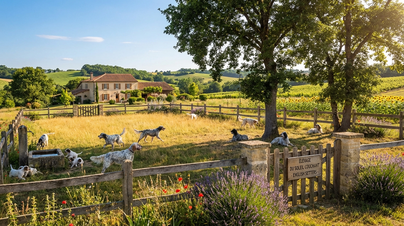 découvrez nos conseils et bonnes pratiques pour l'élevage de setters anglais dans le sud-ouest, afin d'assurer leur bien-être et leur épanouissement.