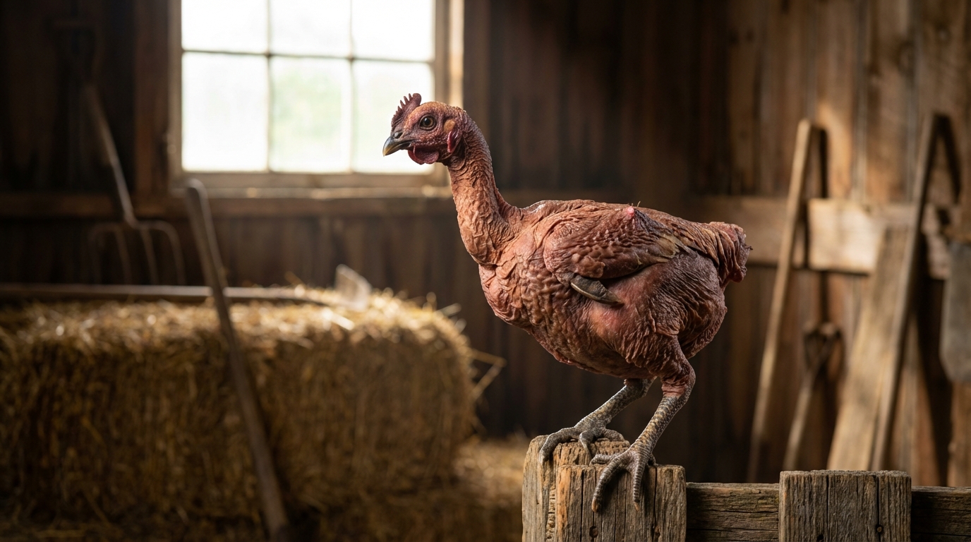 découvrez tout ce qu'il faut savoir sur le coq nu : ses caractéristiques uniques et les soins essentiels pour son bien-être et sa santé.