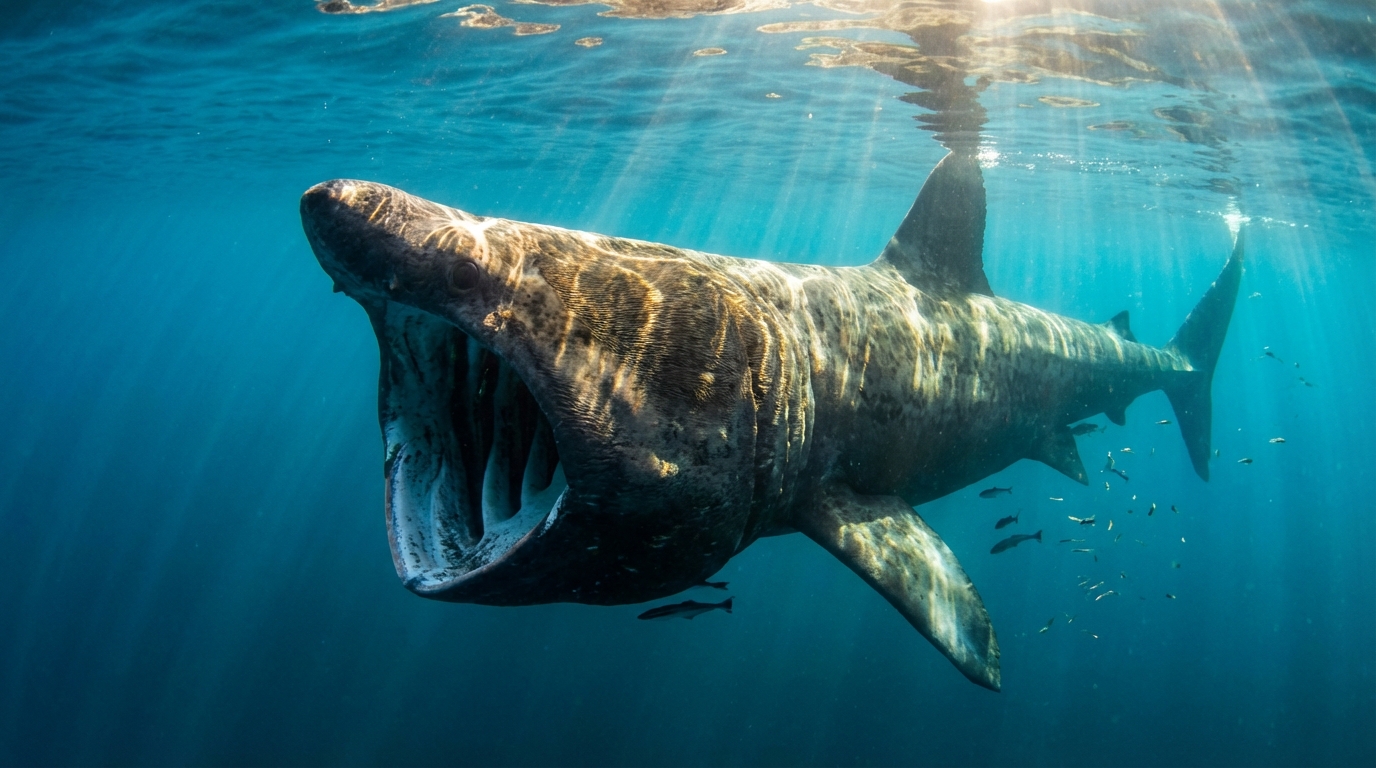explorez le monde fascinant du requin pèlerin, ce géant des mers, et découvrez ses particularités uniques qui le distinguent dans l'océan.