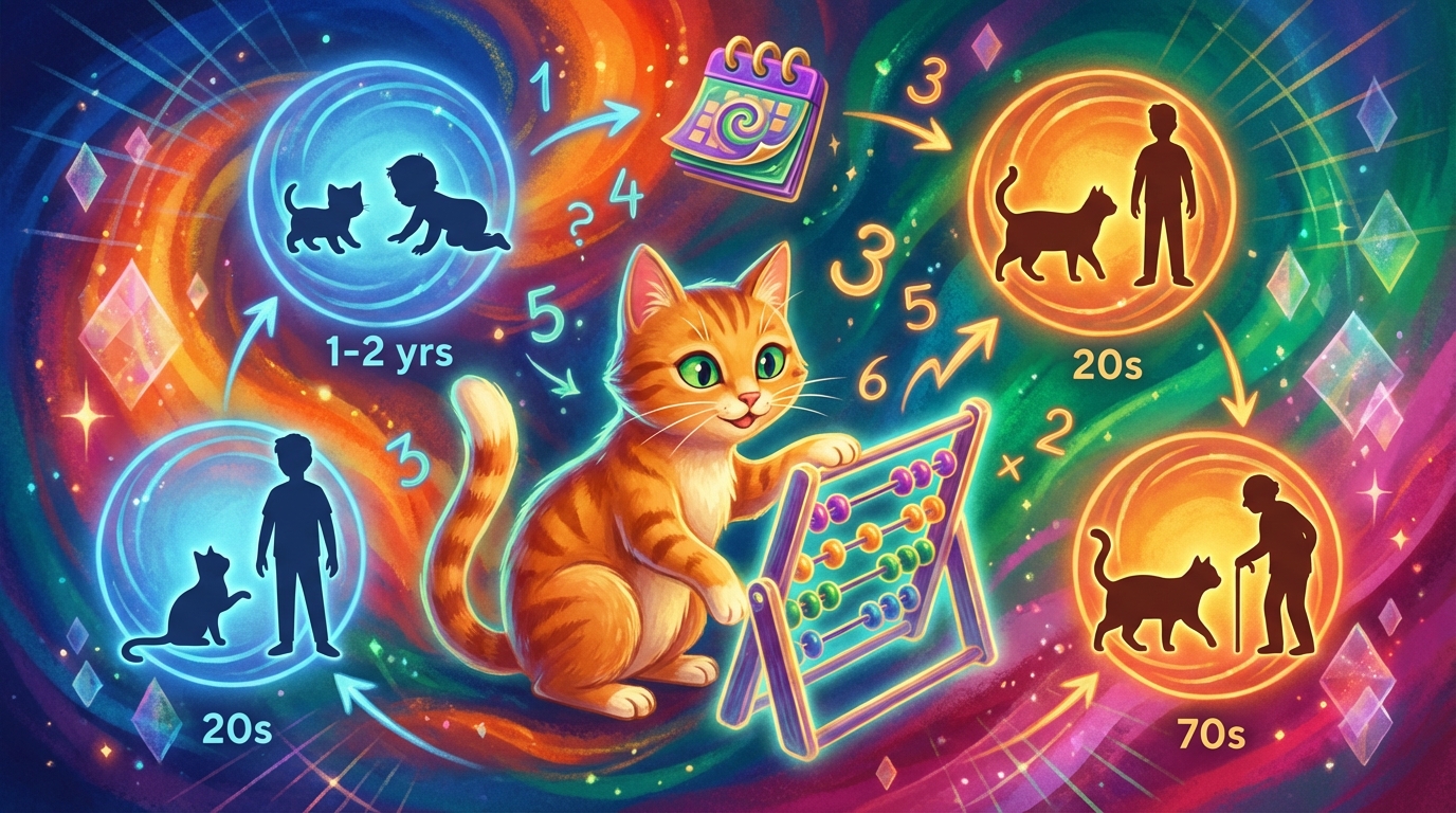 découvrez comment calculer l'âge de votre chat en années humaines grâce à notre guide simple et précis, pour mieux comprendre et prendre soin de votre compagnon félin.