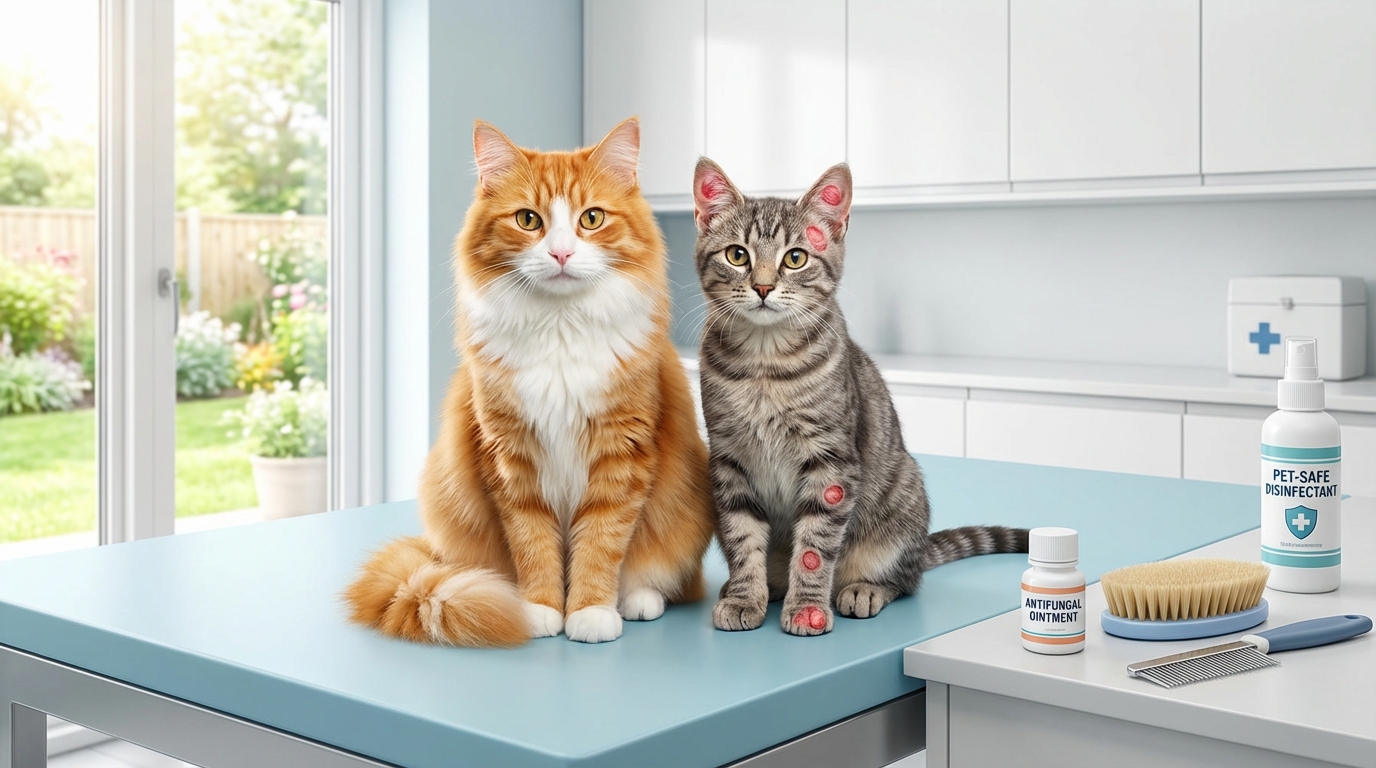 découvrez tout sur la teigne chez le chat : ses symptômes, les traitements efficaces et les conseils de prévention pour protéger votre compagnon félin.