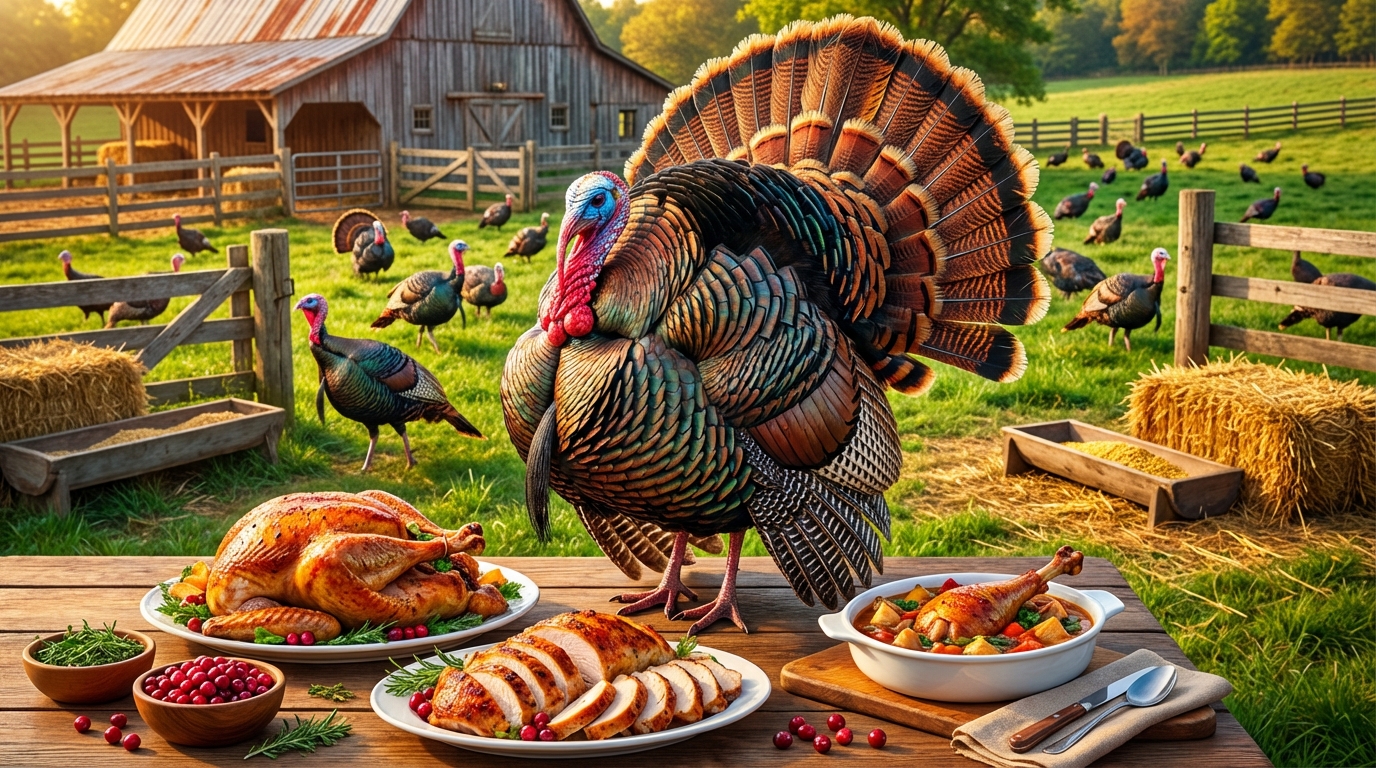 découvrez tout sur le dindon : ses caractéristiques, conseils d'élevage et idées d'utilisation en cuisine pour sublimer vos repas.