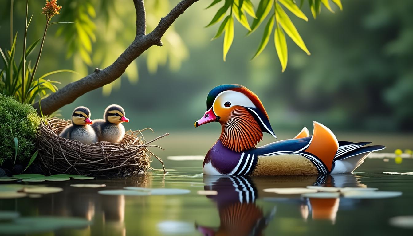 découvrez tout sur le canard mandarin : son habitat naturel, ses comportements uniques et ses techniques de reproduction. un guide complet pour mieux connaître cet oiseau fascinant.