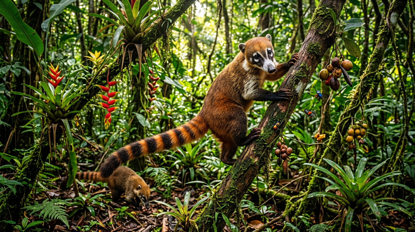 découvrez tout sur le coati : son habitat naturel, ses comportements uniques et des faits surprenants qui rendent cet animal fascinant.