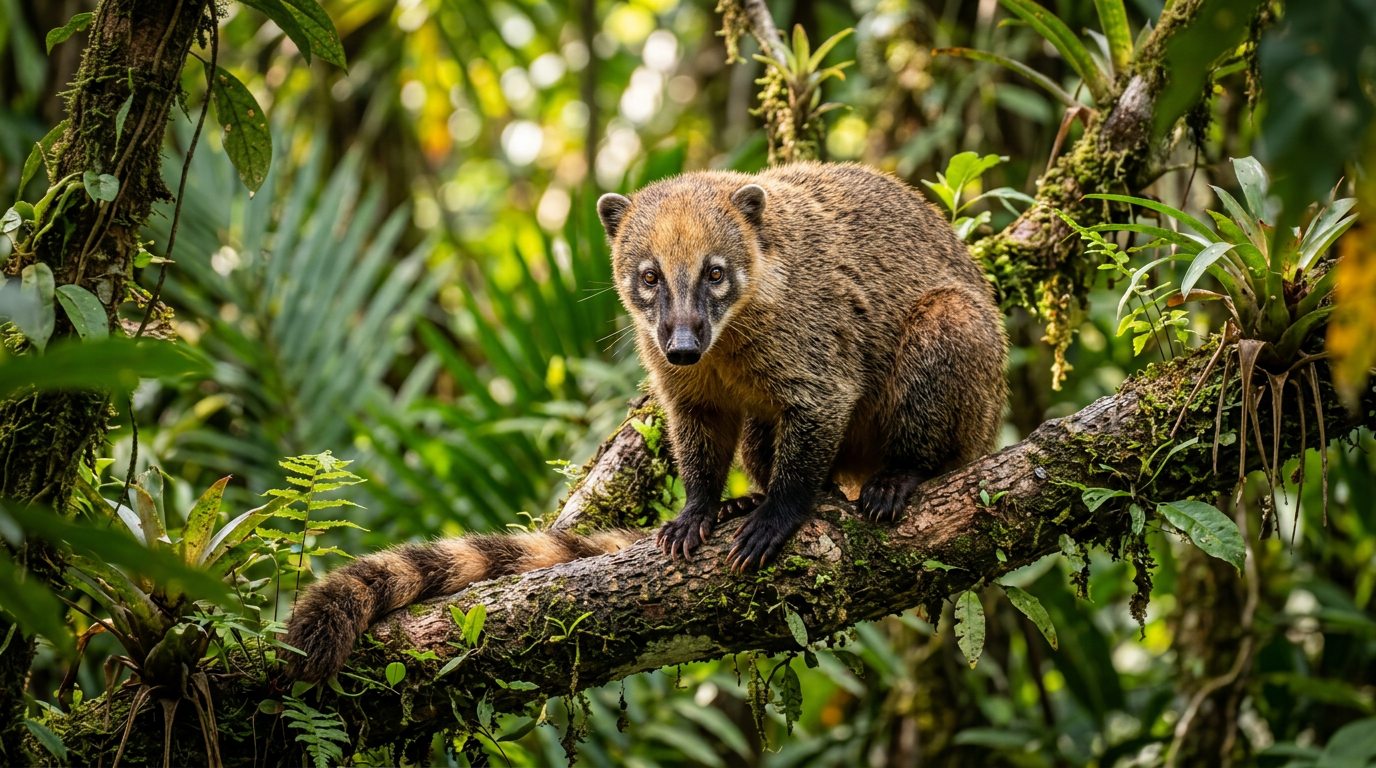 découvrez tout sur le coati : son habitat naturel, ses comportements fascinants et des curiosités étonnantes sur cet animal unique.