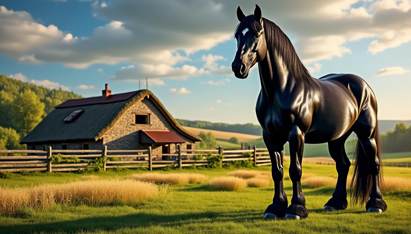 découvrez tout sur le cheval percheron : son histoire fascinante, ses caractéristiques uniques et ses nombreuses utilisations dans différents domaines.