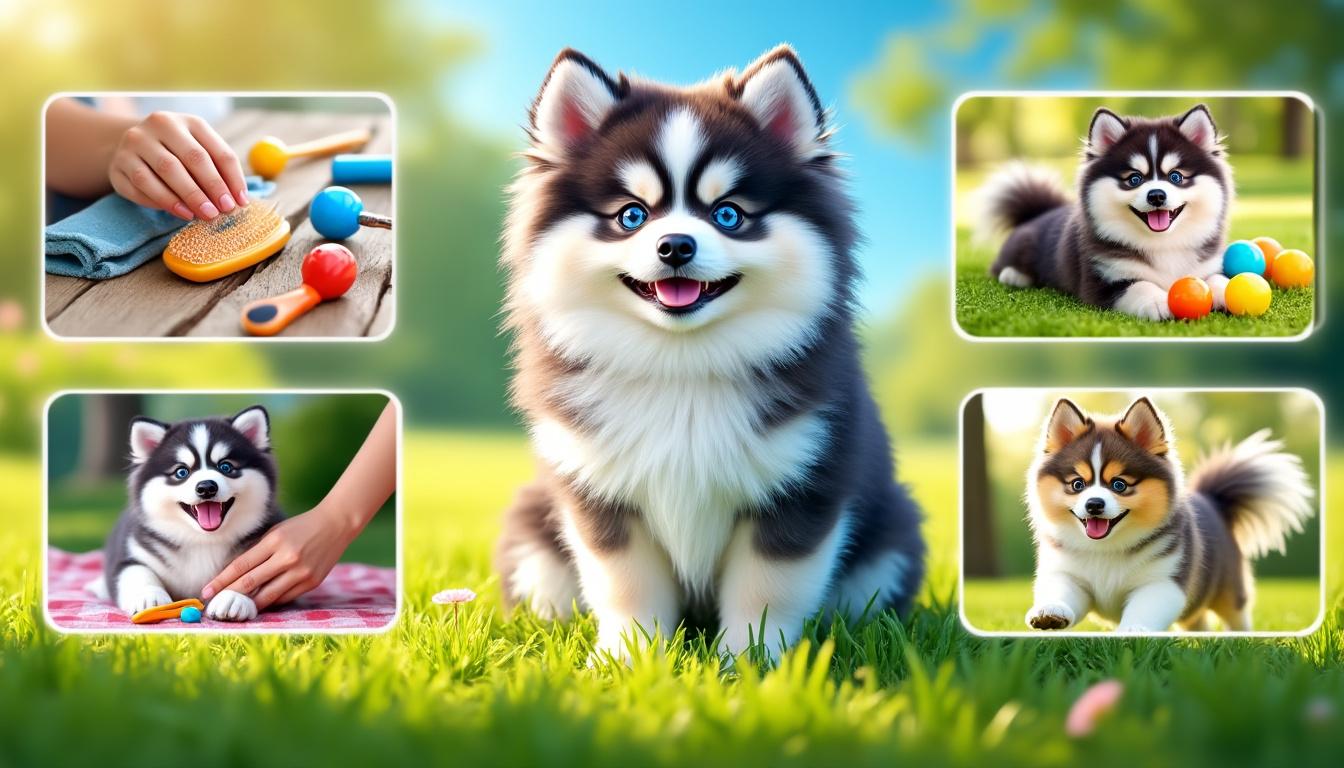 découvrez tout sur le pomsky nain : conseils d'entretien, traits de caractère et informations importantes sur sa santé pour bien prendre soin de ce petit chien unique.
