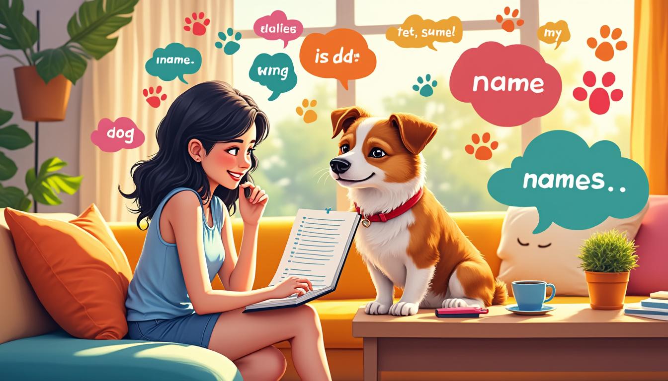découvrez nos conseils pratiques pour choisir le prénom parfait pour votre chien, en accord avec sa personnalité et votre style de vie.