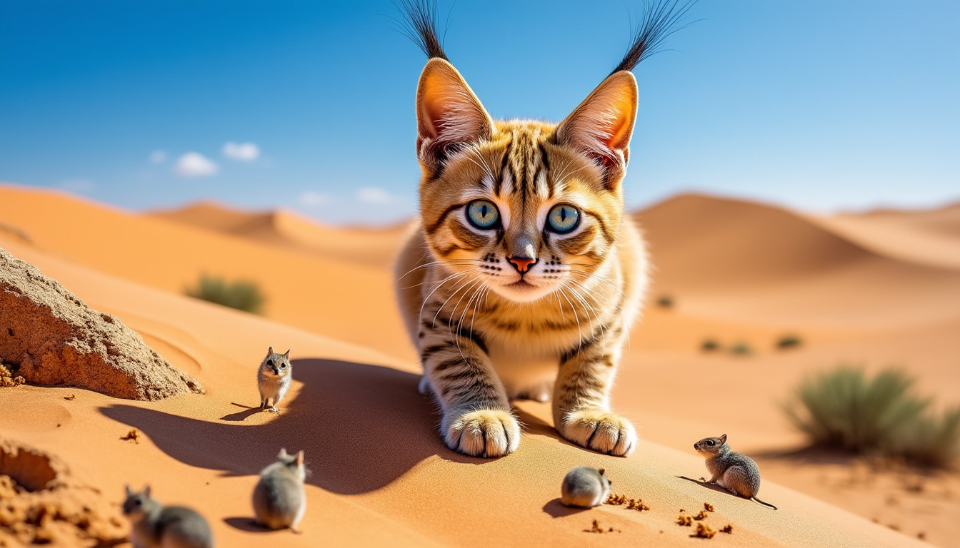 découvrez tout sur le chat des sables : son habitat, son comportement, son alimentation et son mode de vie fascinant.