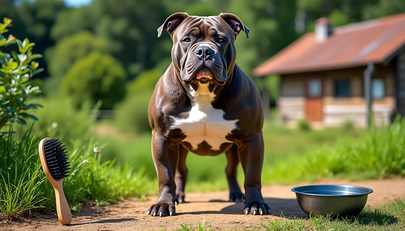 découvrez tout sur l'am bully xxl : son origine, son caractère unique et les conseils essentiels pour son entretien au quotidien.