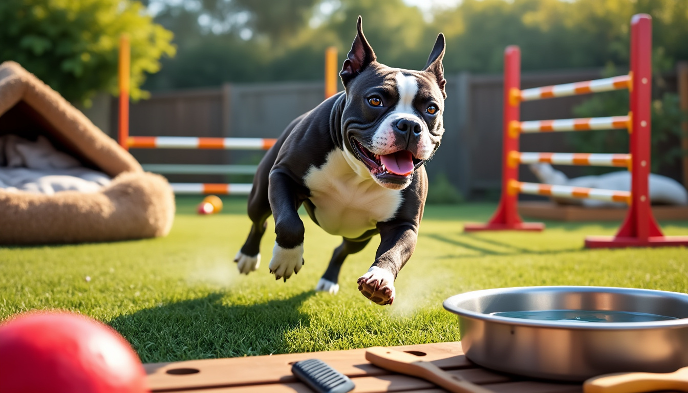 découvrez tout sur l'american staffordshire terrier : son caractère, ses besoins essentiels et nos conseils pour bien l'élever et en prendre soin.