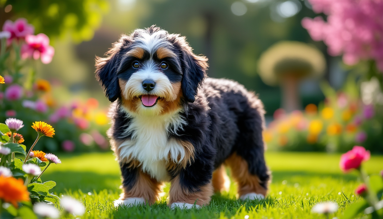 découvrez tout sur le bernedoodle : ses caractéristiques, son caractère unique et nos conseils essentiels pour bien l'élever.