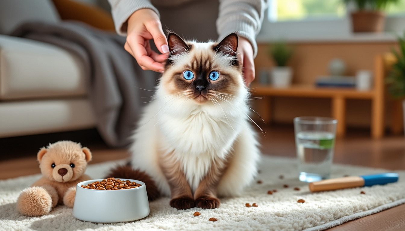 découvrez tout sur le chat de birmanie : son caractère doux, ses besoins en soins et son alimentation idéale pour assurer son bien-être.
