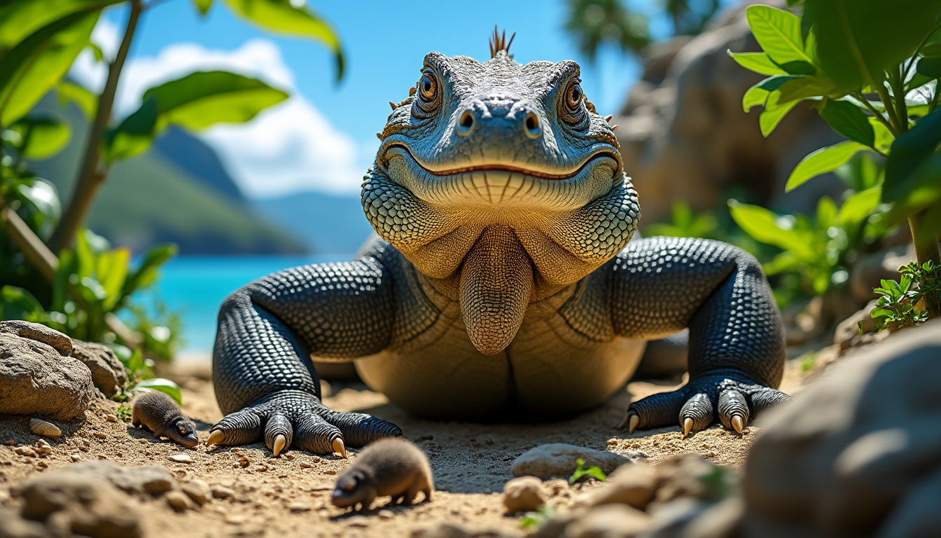 découvrez tout sur le dragon de komodo : son habitat naturel, son alimentation spécifique et son comportement fascinant. un guide complet pour mieux comprendre ce reptile unique.