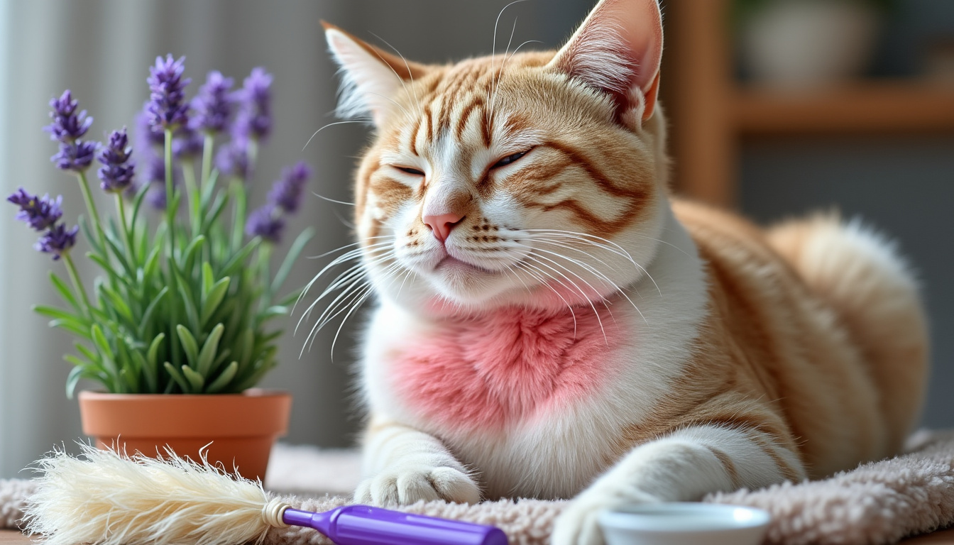 découvrez comment identifier les symptômes de la dermatite chez un chat stressé et apprenez les meilleures méthodes pour la gérer efficacement afin d'améliorer le bien-être de votre compagnon félin.
