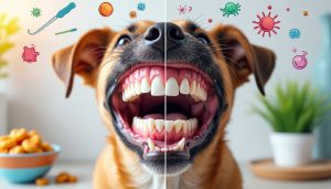 Gencives noires chez les chiens : causes et solutions efficaces
