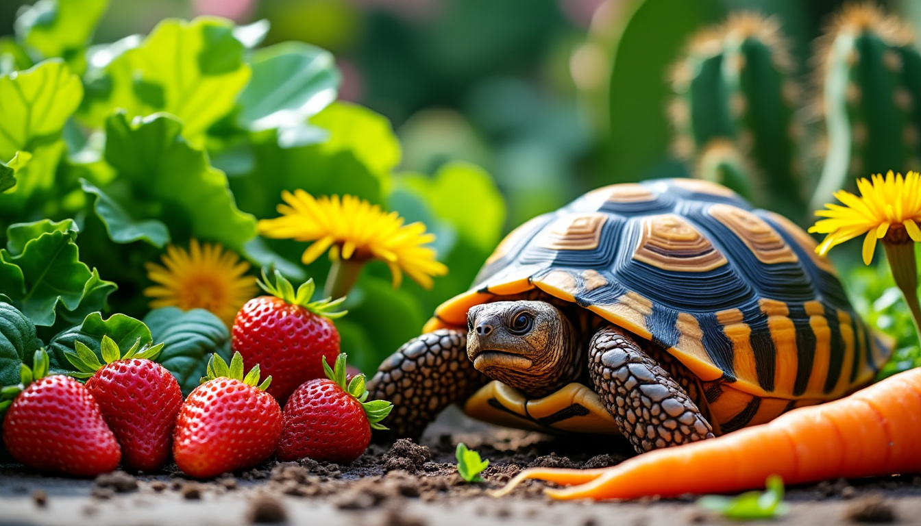 découvrez quelle nourriture privilégier pour assurer une bonne santé à votre tortue hermann, avec des conseils d'alimentation adaptés et équilibrés.