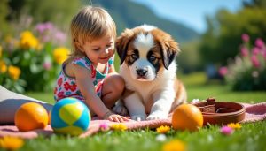 Tout savoir sur le chiot saint bernard et son éducation