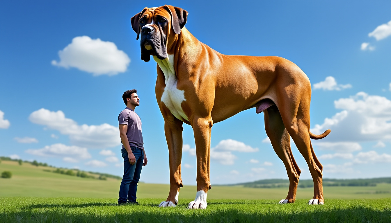 découvrez quel est le plus grand chien au monde, ses caractéristiques physiques, son origine et ses particularités impressionnantes.