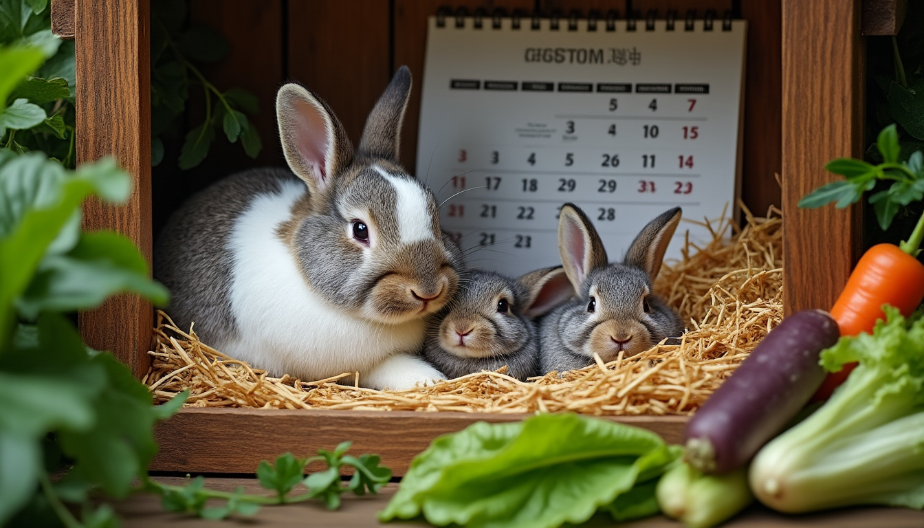 découvrez tout ce qu'il faut savoir sur la gestation du lapin : durée de la grossesse, soins essentiels et conseils pratiques pour assurer la santé de la mère et des lapereaux.